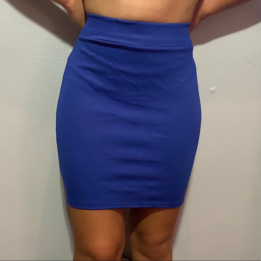 Blue skirt worn once!